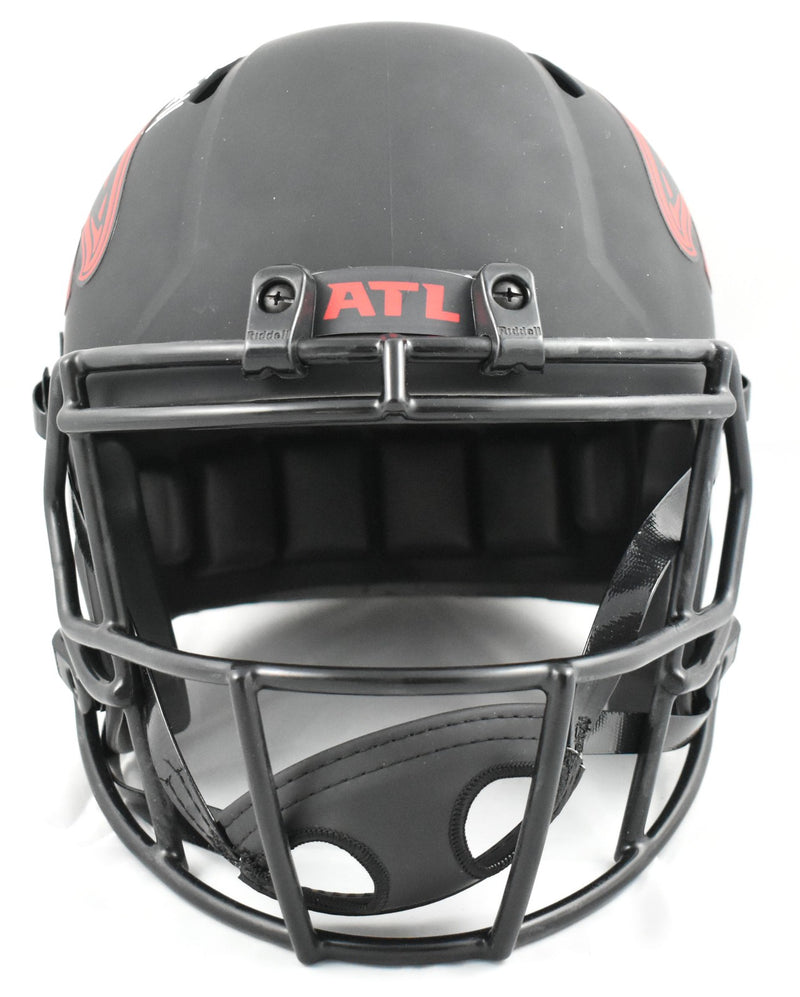 Julio Jones Signed Atlanta Falcons Full Size Eclipse Speed Helmet
