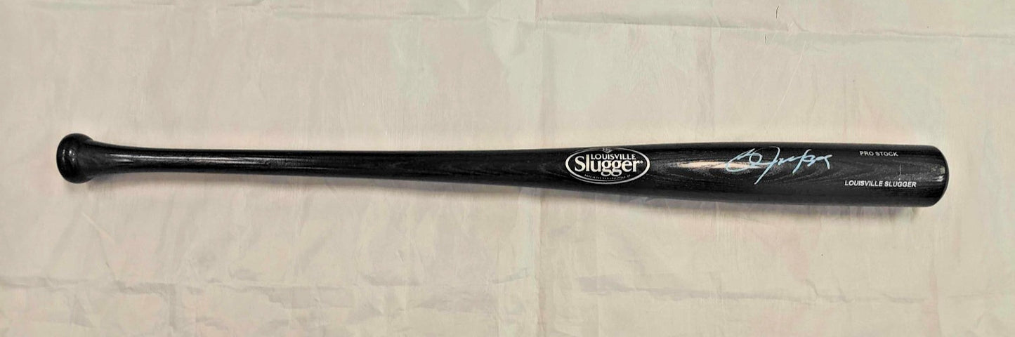Bo Jackson Signed Louisville Slugger Black Baseball Bat