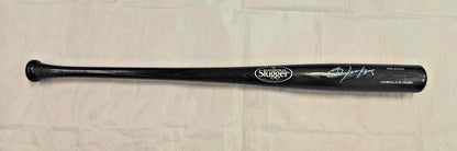 Bo Jackson Signed Louisville Slugger Black Baseball Bat