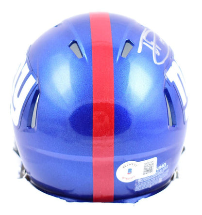 Tommy DeVito Signed New York Giants Speed Mini Helmet