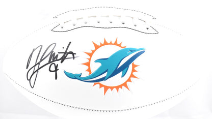 Jonnu Smith Signed Miami Dolphins Logo Football