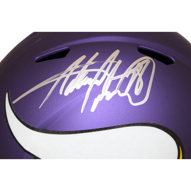 Adrian Peterson Minnesota Vikings Signed Full Size Replica Helmet