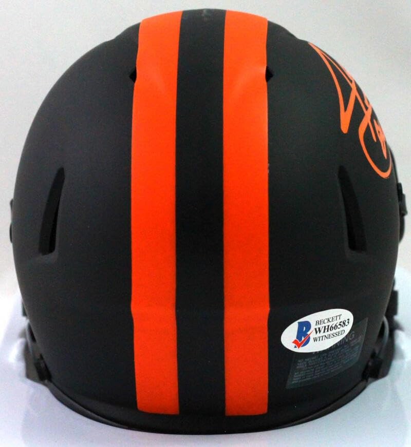 Jarvis Landry Autographed Cleveland Browns Eclipse Speed Mini Helmet