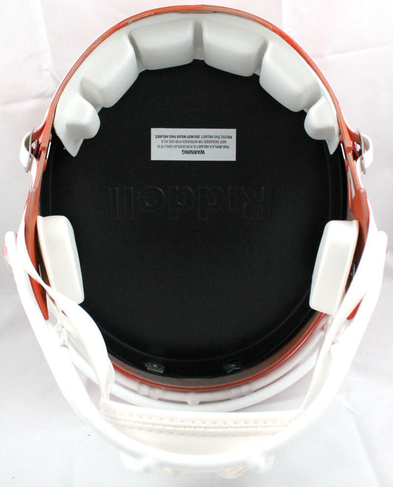 Nick Chubb Signed Cleveland Browns Full Size Amp Speed Helmet