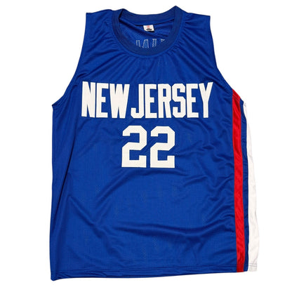 Bernard King Signed New Jersey Nets Custom Jersey HOF 2013 JSA