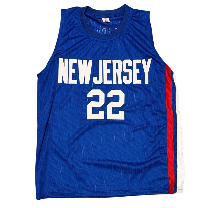 Bernard King Signed New Jersey Nets Custom Jersey HOF 2013 JSA
