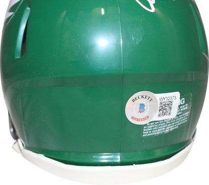 Dick Vermiel Signed Philadelphia Eagles HOF Inscribed Mini Helmet (Beckett)