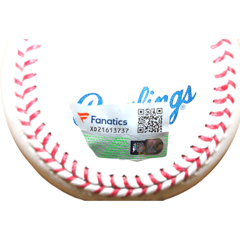 Oneil Cruz Autographed Pittsburgh Pirates MLB Baseball - MLB Debut Inscription