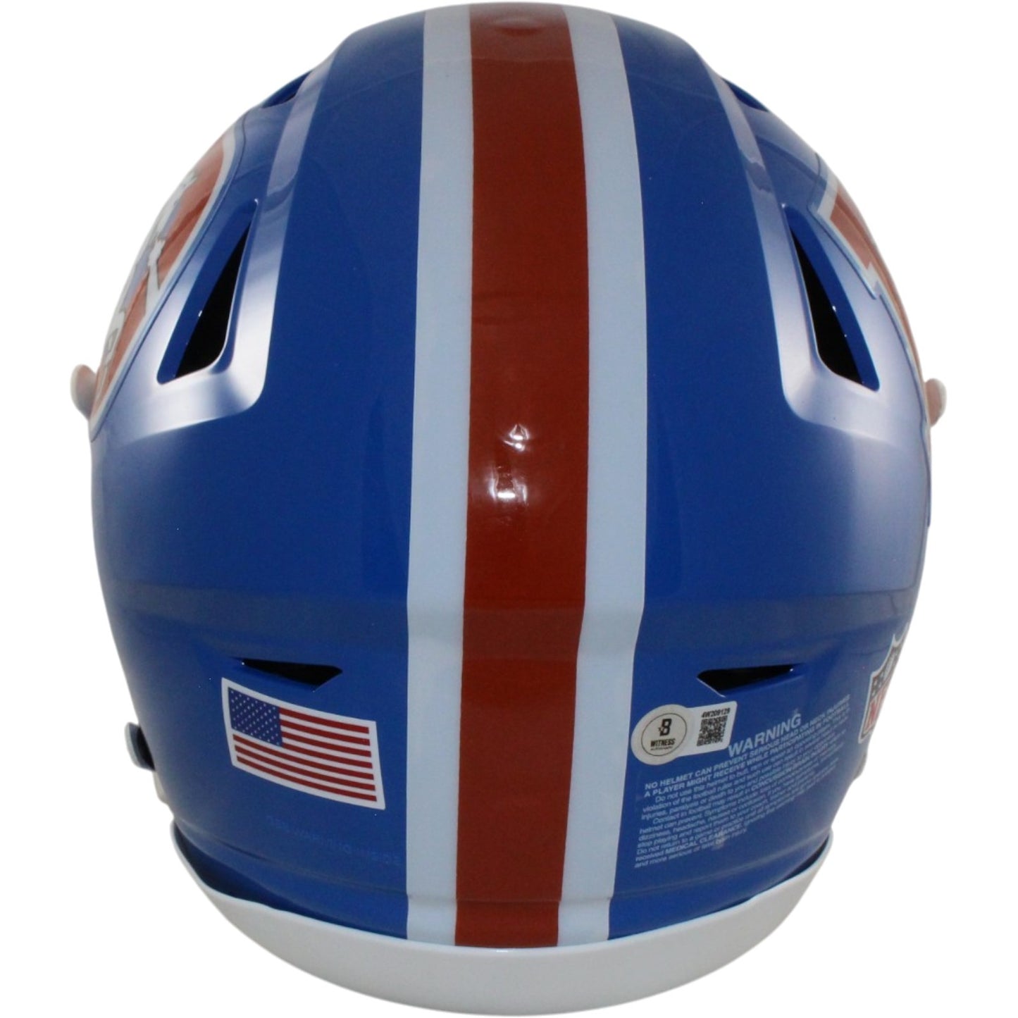 Patrick Surtain Signed Denver Broncos Full Size Authentic SpeedFlex Throwback Helmet
