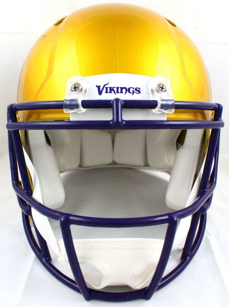 Dalvin Cook Signed Minnesota Vikings Full Size Flash Authentic Helmet