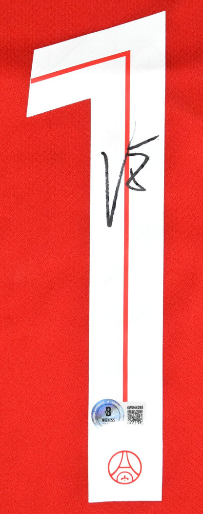 Vitinha Signed Paris Saint-Germain Red Third Jersey