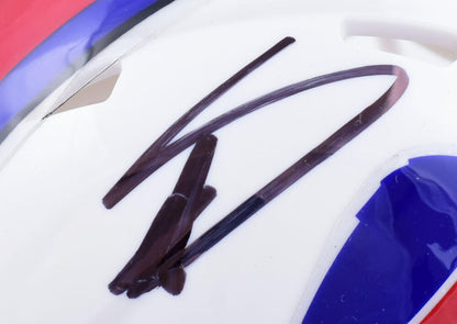 Stefon Diggs Signed Buffalo Bills Speed Mini Helmet - Black