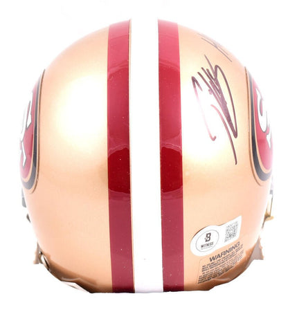Patrick Willis Signed San Francisco 49ers Mini Helmet HOF Inscription