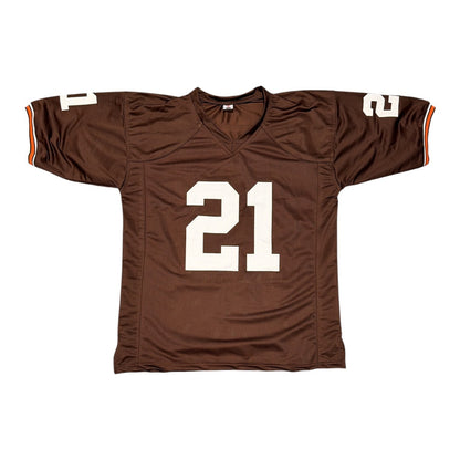 Eric Metcalf Signed Cleveland Browns Custom Jersey