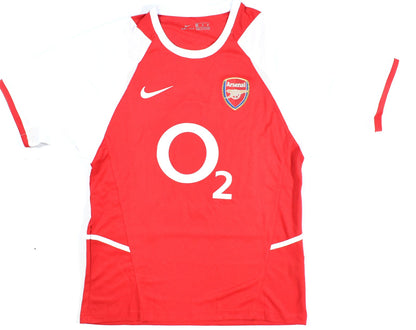 Patrick Vieira Autographed Arsenal FC Home Jersey