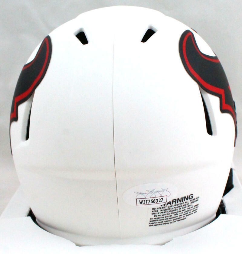 Andre Johnson Autographed Houston Texans Lunar Speed Mini Helmet