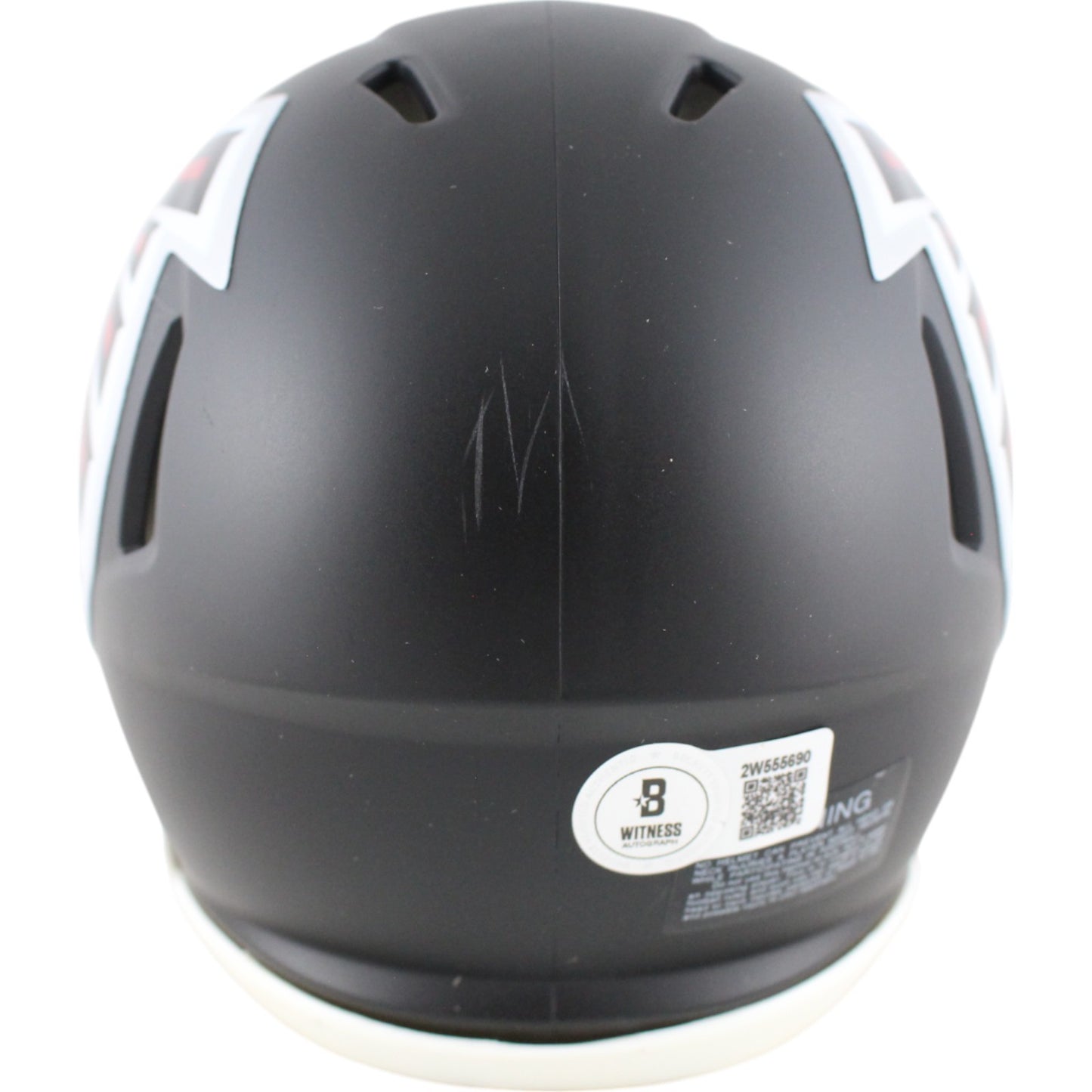 Michael Vick Atlanta Falcons Signed Speed Mini Helmet (Beckett Witness)