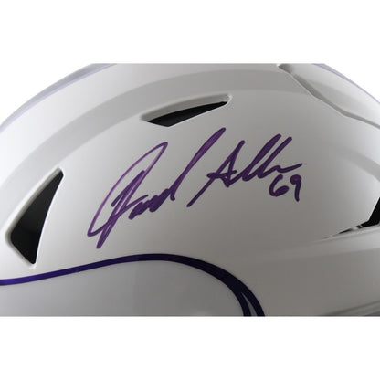 Jared Allen Minnesota Vikings Autographed Speedflex Alt Full Size Helmet