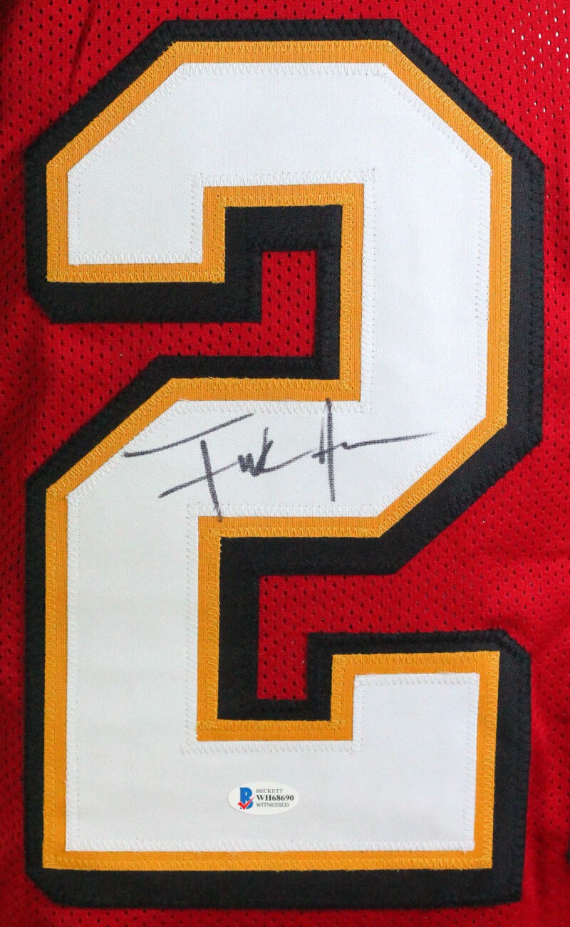 Frank Gore Autographed San Francisco 49ers Style Red Jersey