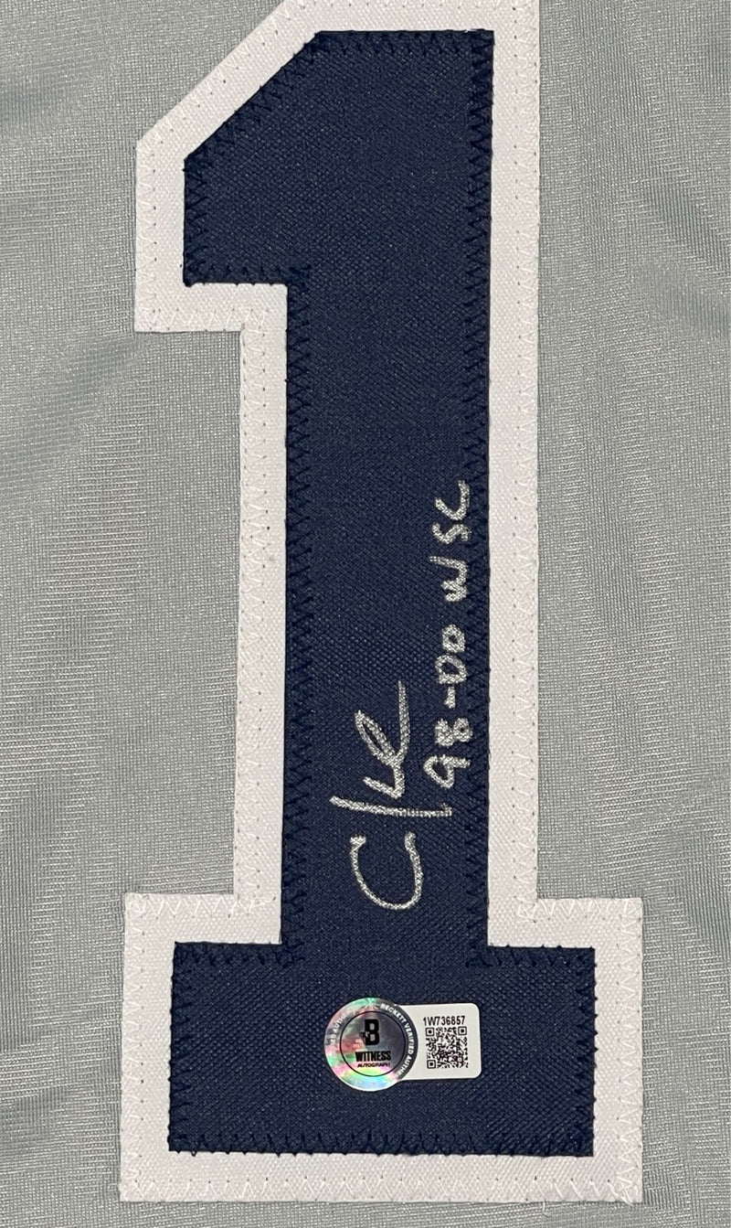 Chuck Knoblauch Signed New York Yankees Custom Jersey (98-00 WSC) BAS
