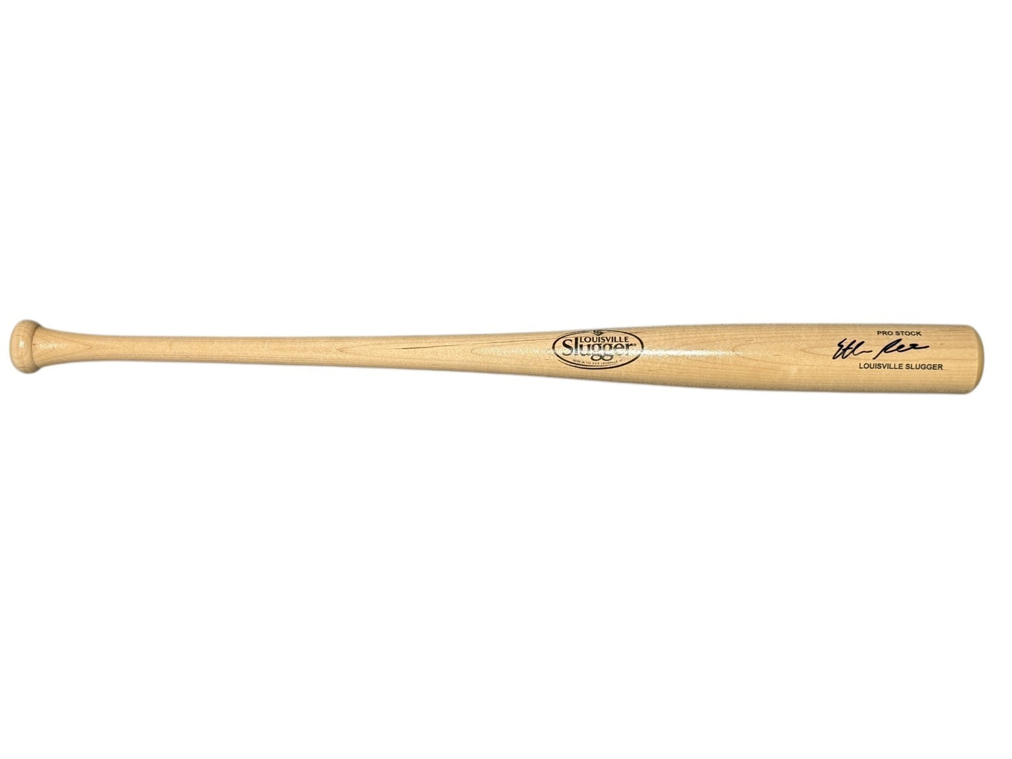 Ethan Petry Autographed Natural Louisville Slugger Baseball Bat JSA Witness