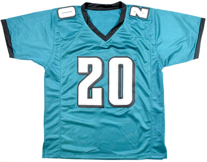Brian Dawkins Autographed Philadelphia Eagles Custom Green Jersey