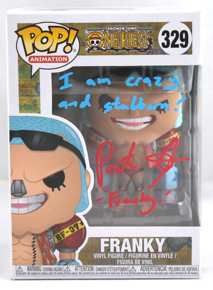 Patrick Seitz Signed Franky One Piece Funko Pop #329