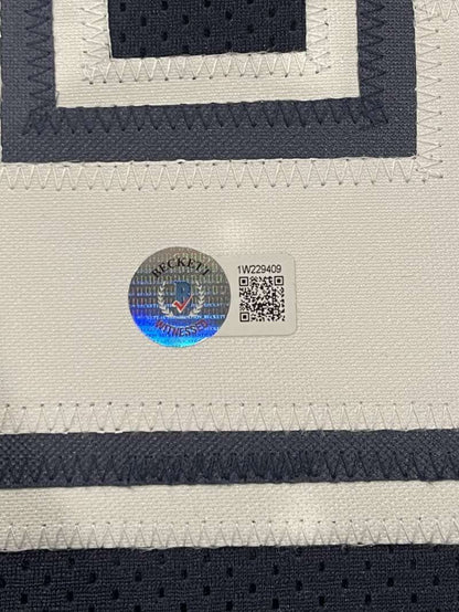 Rico Dowdle Signed Dallas Cowboys Custom Jersey (Beckett COA)