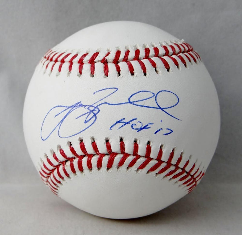 Jeff Bagwell Signed Rawlings Official MLB Baseball - HOF Inscription