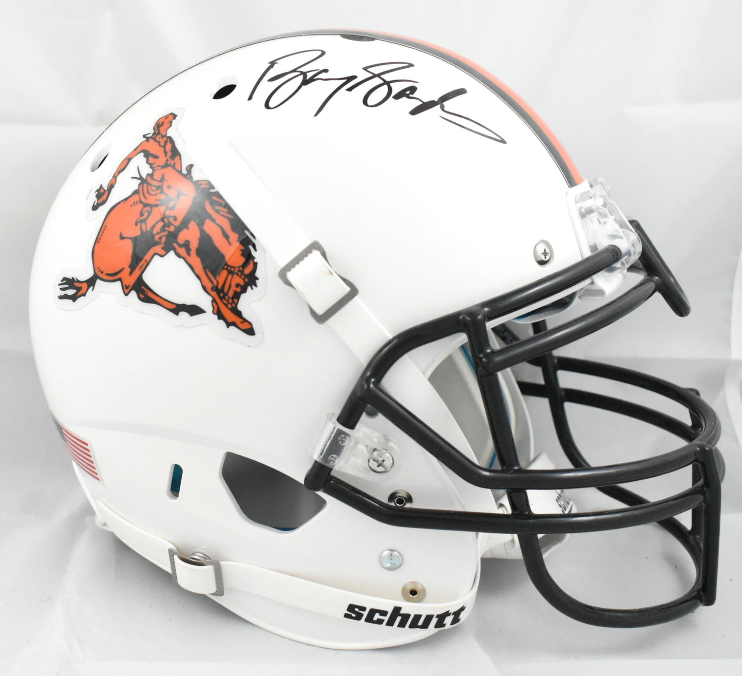 Barry Sanders Autographed Oklahoma State Cowboys Full Size Authentic Helmet