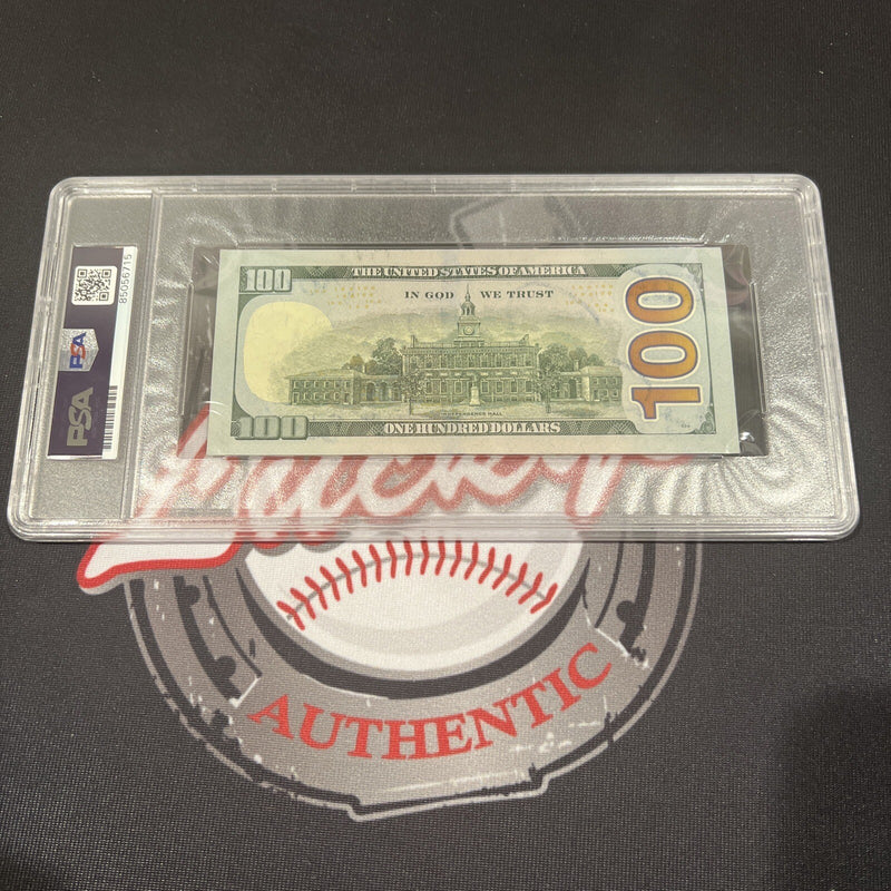 Floyd Mayweather Jr Signed $100 Bill with 4 Inscriptions PSA 10 Auto