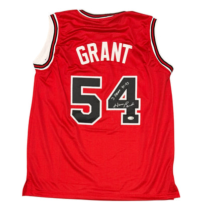 Horace Grant Signed Chicago Bulls Custom Jersey (3-Peat 91-93)