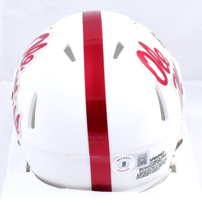 Patrick Willis Signed Ole Miss Rebels Speed Mini Helmet