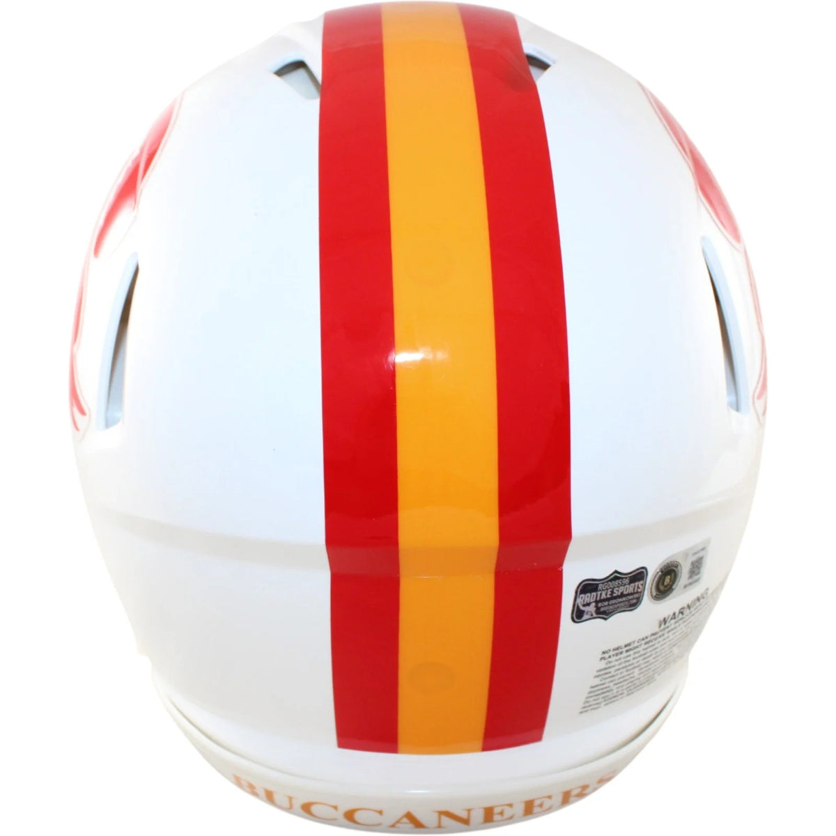 Rob Gronkowski Signed Tampa Bay Buccaneers Throwback Authentic Helmet