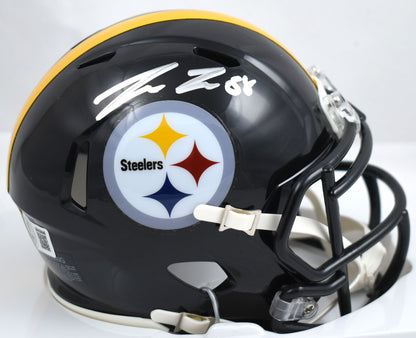 Pat Freiermuth Autographed Pittsburgh Steelers Speed Mini Helmet