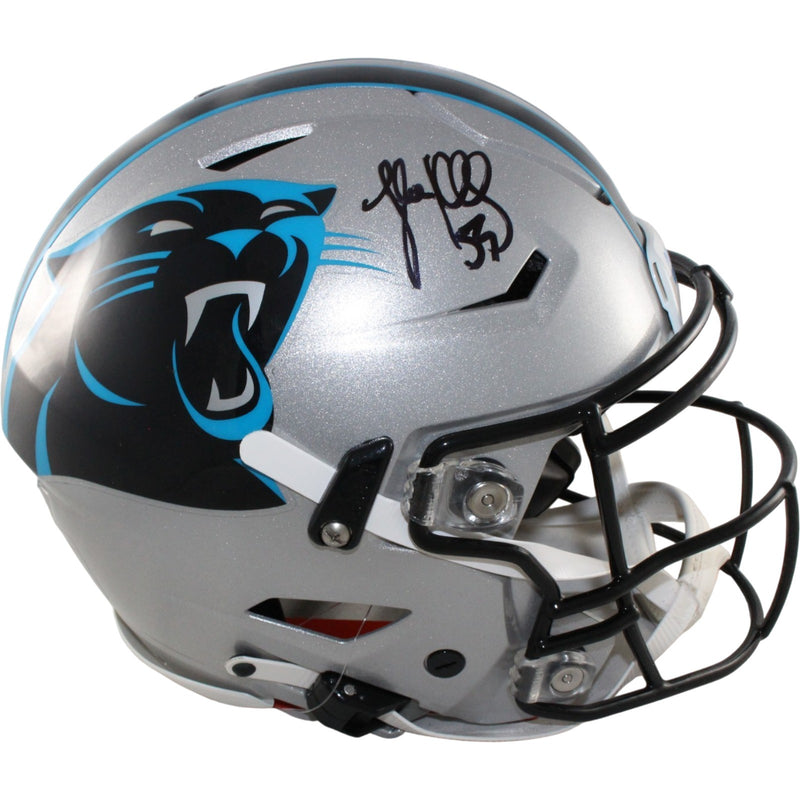 Luke Kuechly Signed Carolina Panthers Full Size Authentic SpeedFlex Helmet