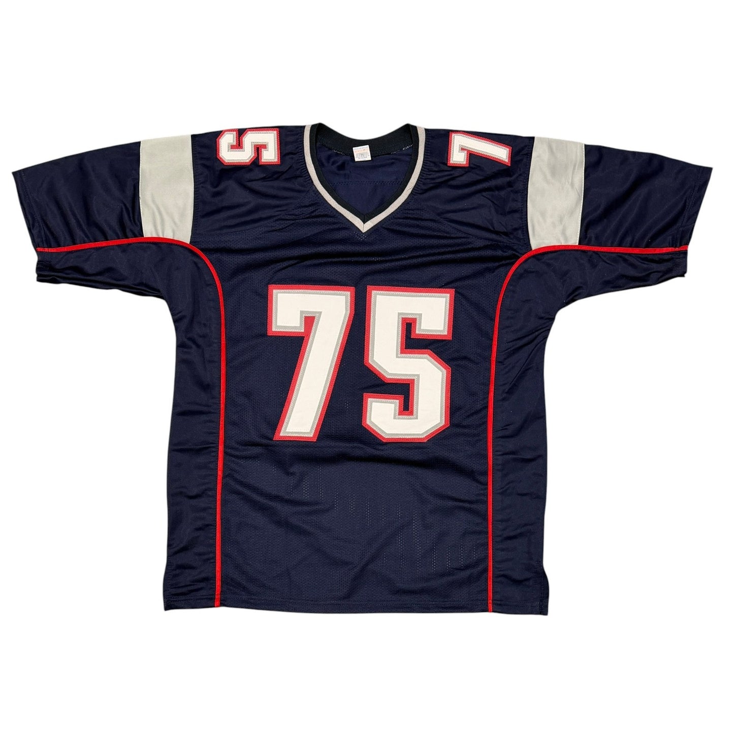 Vince Wilfork Signed New England Patriots Custom Jersey (JSA COA)