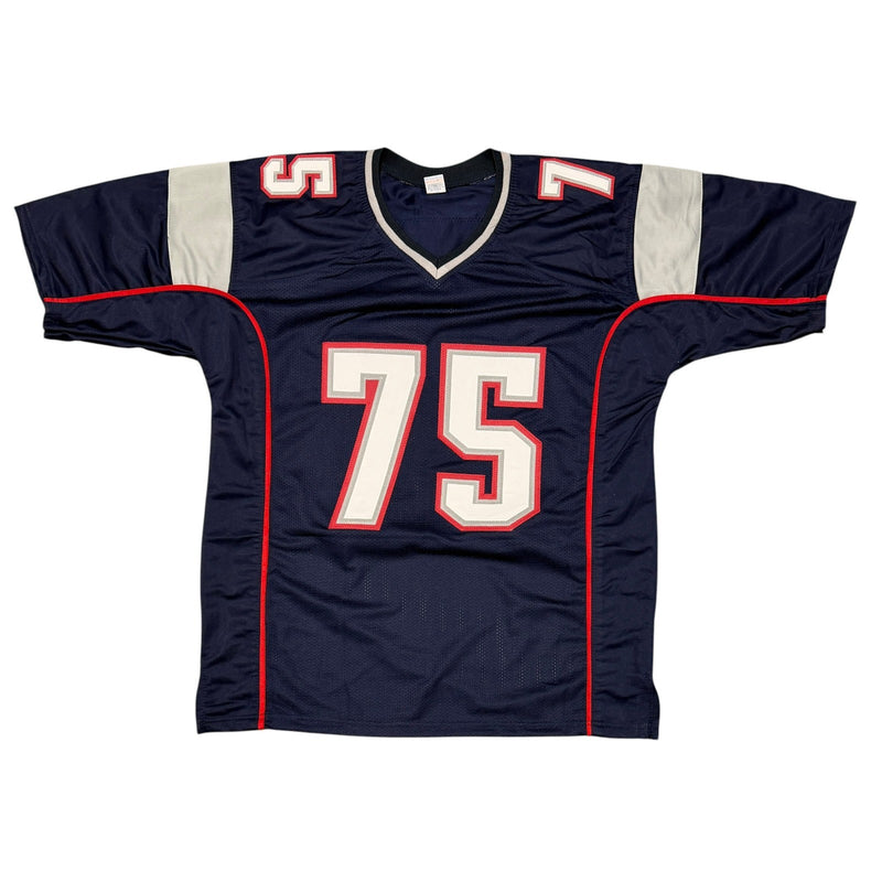 Vince Wilfork Signed New England Patriots Custom Jersey (JSA COA)