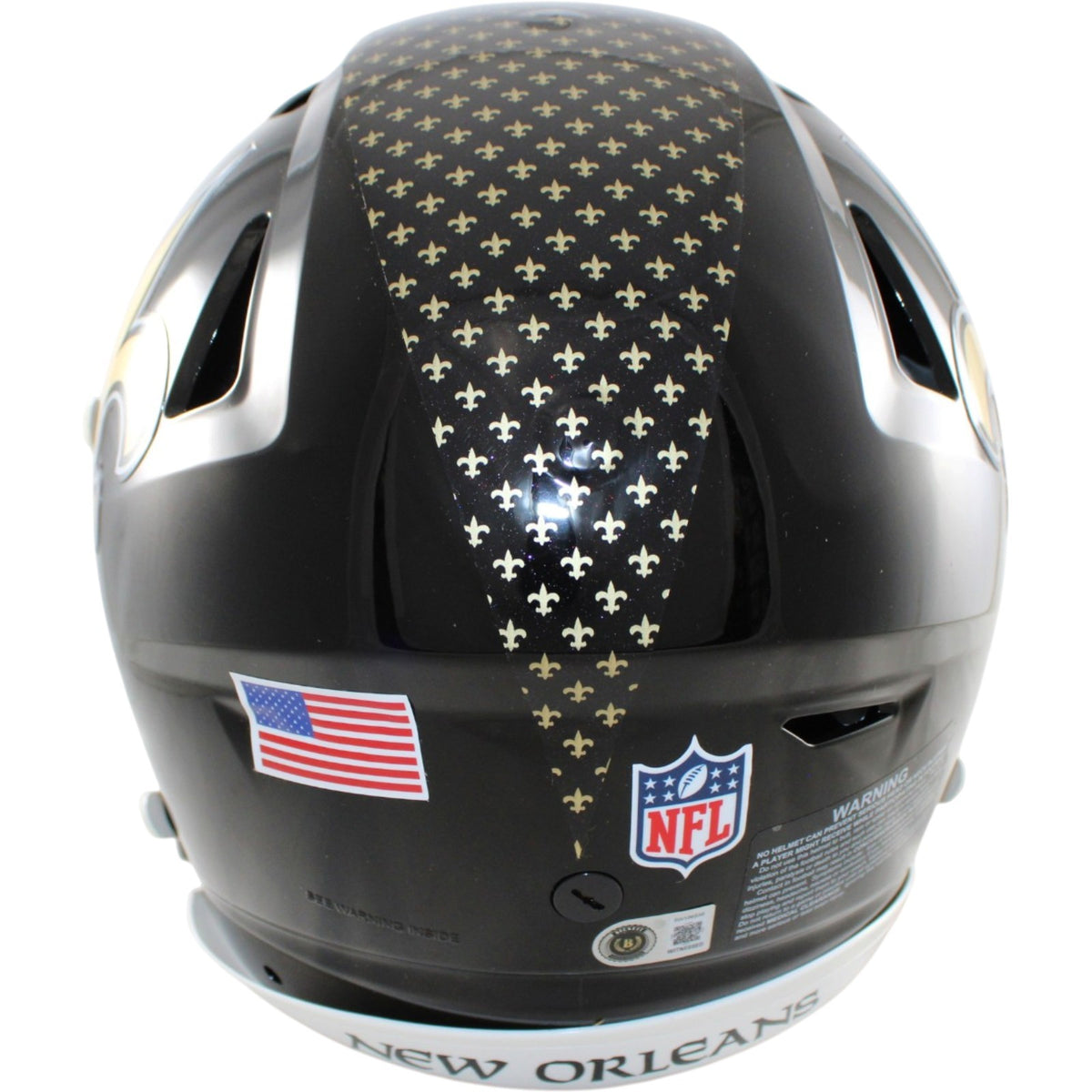 Alvin Kamara Autographed New Orleans Saints 2022 Alternate Speedflex Helmet