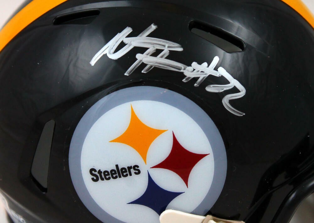 Najee Harris Autographed Pittsburgh Steelers Speed Mini Helmet