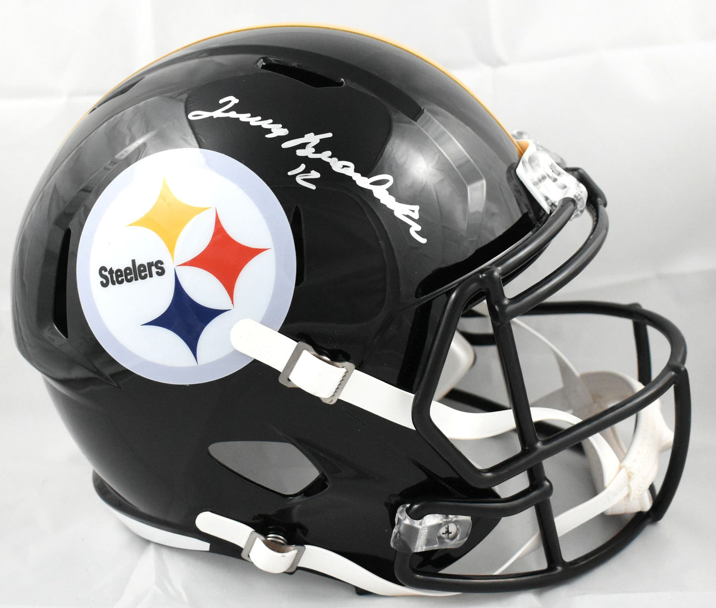 Terry Bradshaw Signed Pittsburgh Steelers Full Size Speed Helmet