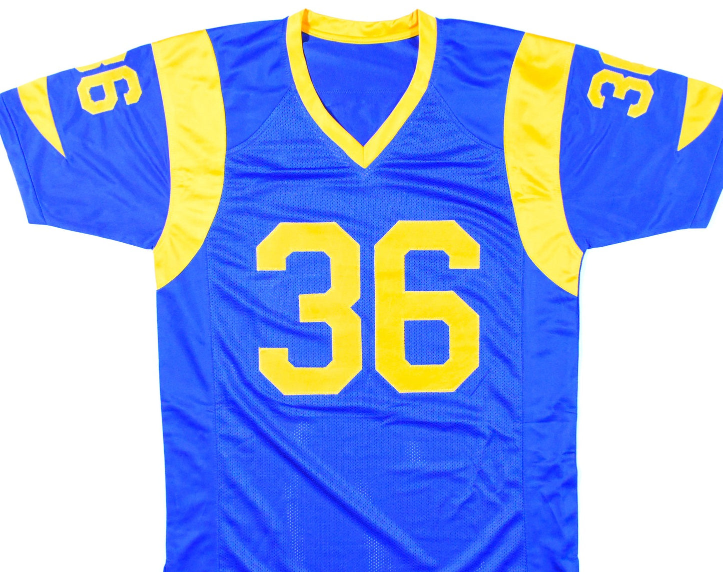 Jerome Bettis Autographed Los Angeles Rams Blue Custom Jersey