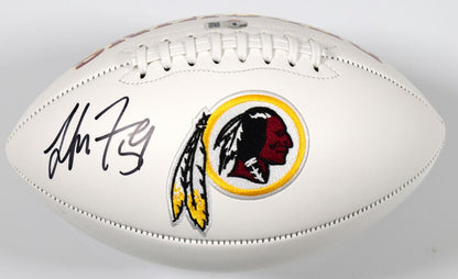 London Fletcher Signed Washington Logo Football - Black