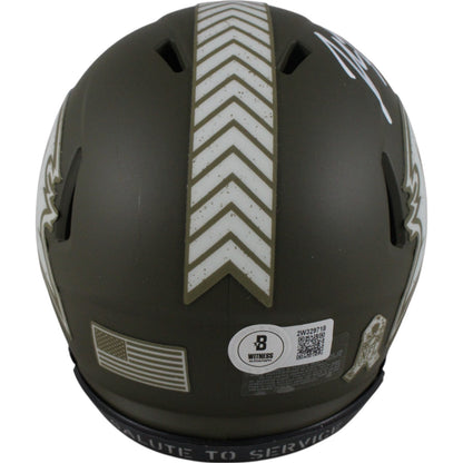 John Lynch Autographed Tampa Bay Buccaneers Salute to Service Mini Helmet