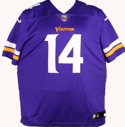 Stefon Diggs Autographed Minnesota Vikings Purple Nike Vapor Jersey