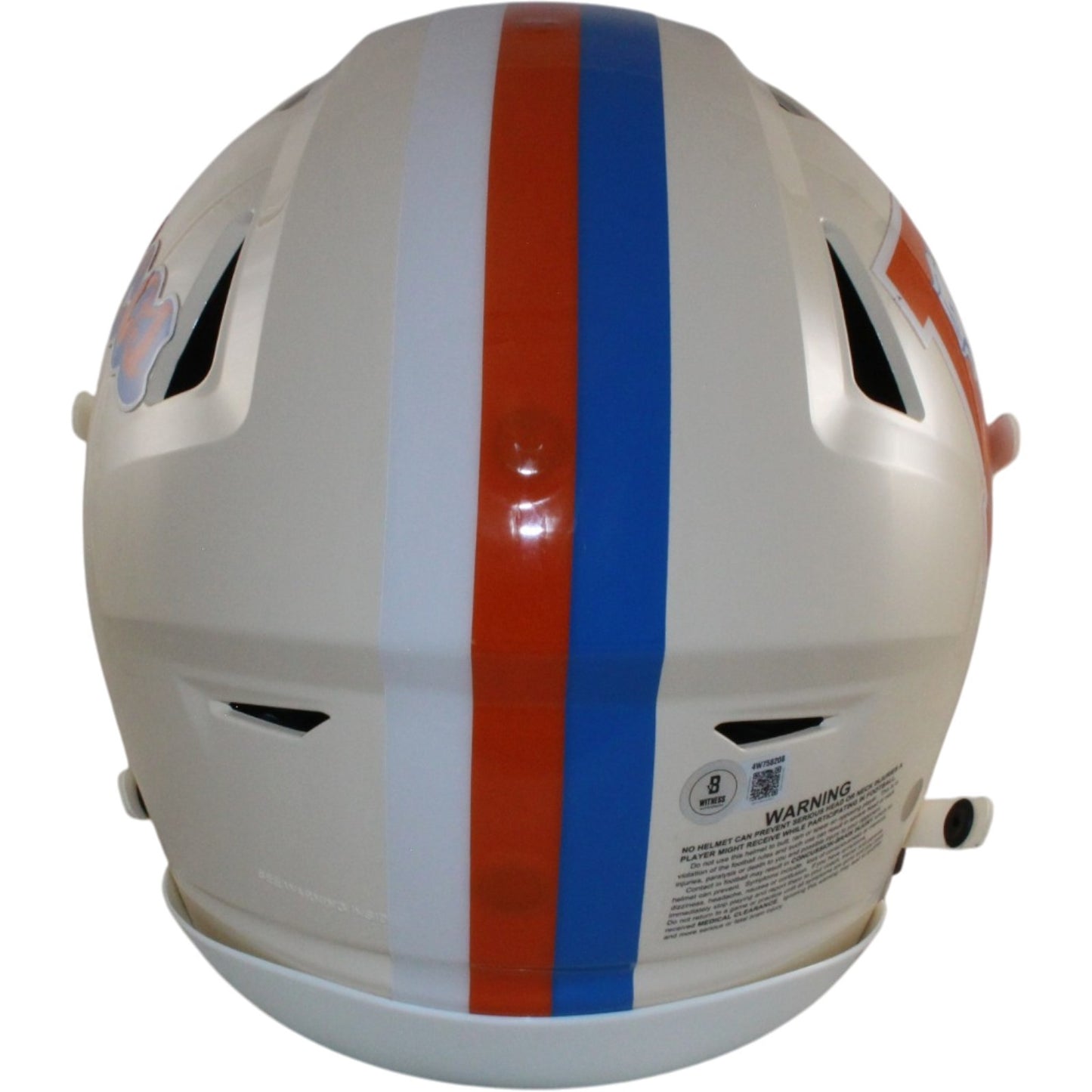 Bo Nix Autographed Denver Broncos Full Size SpeedFlex Retro Helmet