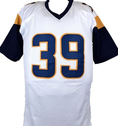 Steven Jackson Autographed White Custom Football Jersey