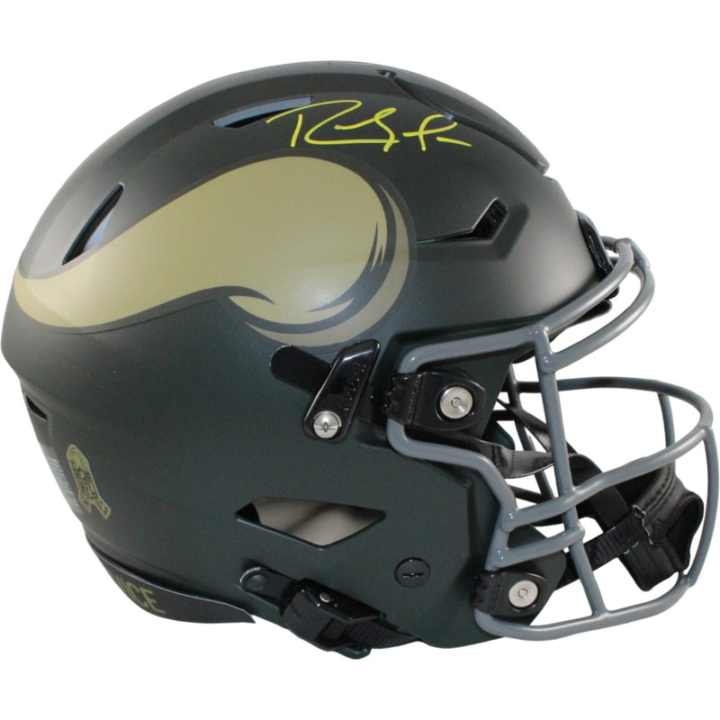 Randy Moss Signed Minnesota Vikings Full Size SpeedFlex 2025 STS Helmet