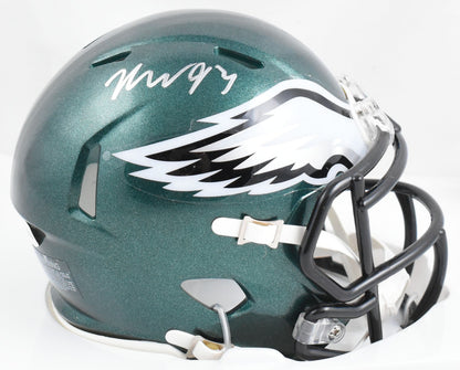 Milton Williams Signed Philadelphia Eagles Speed Mini Helmet