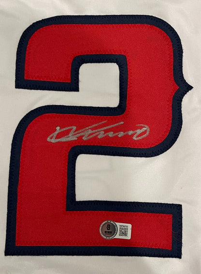 Vladimir Guerrero Signed Los Angeles Angels Custom Jersey (Beckett COA)